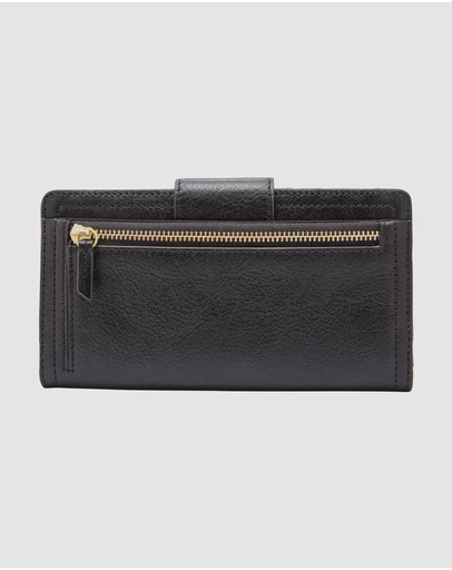 Fossil - Logan Black Tab Clutch