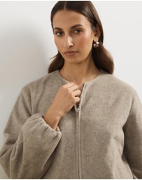 Atmos&Here - Wool Blend Bomber