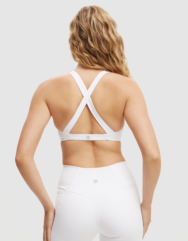 Cotton On Body Active - Ultra Soft Plunge Strappy Crop Top