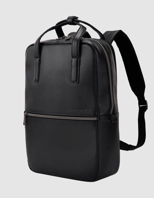 Samsonite - Classic Leather 14.1'' Laptop Backpack With Handles