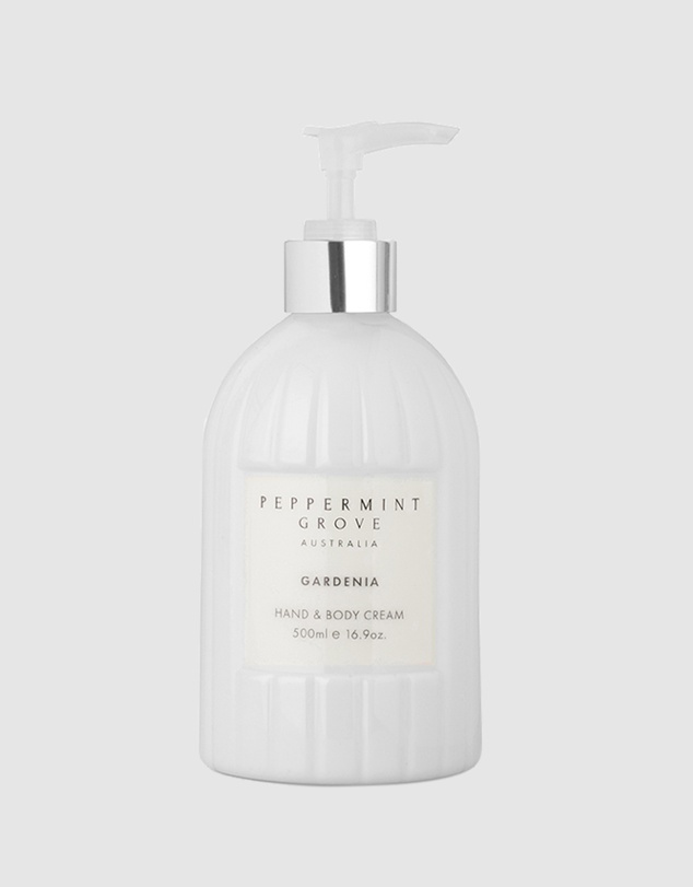 Peppermint Grove - Gardenia Hand & Body Cream - 500ml