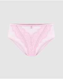Hunkemoller - Prina High Waisted Rio Briefs