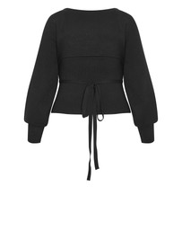 City Chic - Cassie 2 Piece Cardigan Jumper