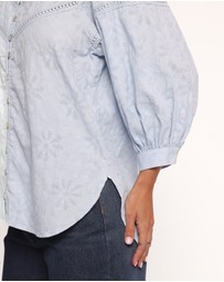 Petal & Pup - Merida Top - Blue