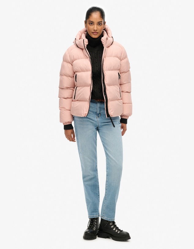 Superdry - Hooded Sports Puffer Jacket