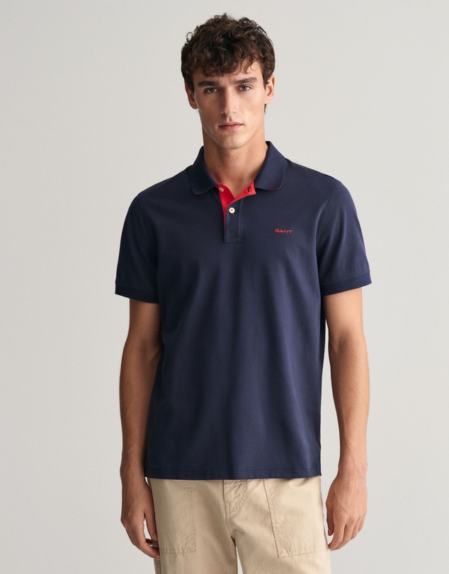 Gant - Contrast Piqué Polo Shirt