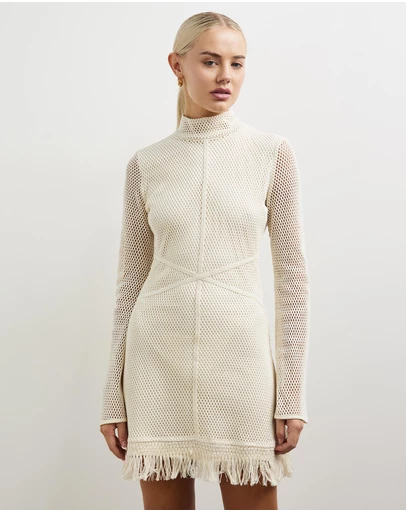 Sofia Irina - Crochet Mini Dress