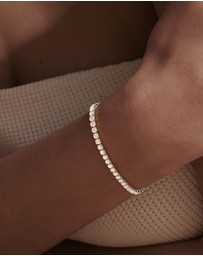 SAINT VALENTINE - Aspen Tennis Bracelet - Silver