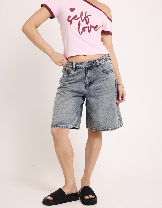 Insight - Kourtney Longline Jorts