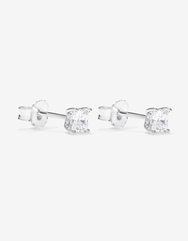 Michael Hill - Stud Earrings with Cubic Zirconia in Sterling Silver