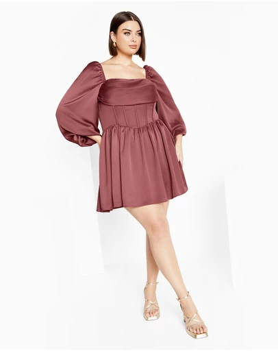 City Chic - Flirty Corset Dress