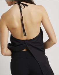 Subtitled - Molly Contrast Hankie Top