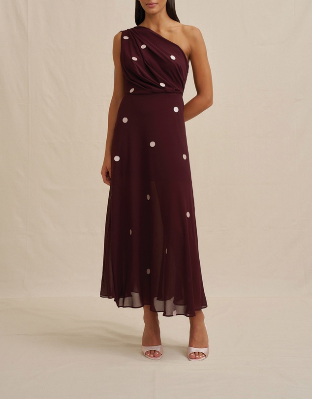 BY JOHNNY. - Delia Drape Midi Dress