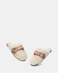 EVERAU - Australian Shepherd Ugg Cecil Double Faced Sheepskin Upper House Shoes
