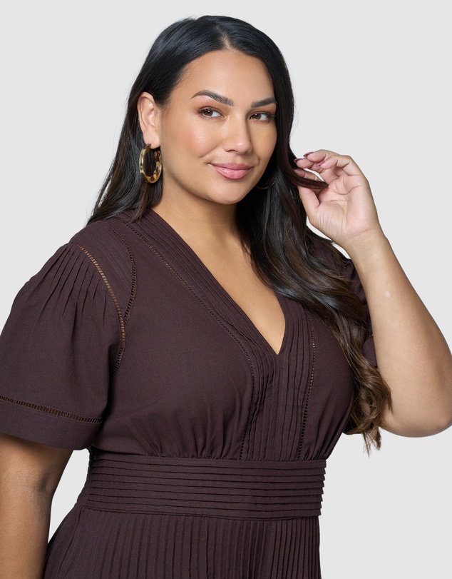 Something 4 Olivia - Abby Linen Maxi Dress