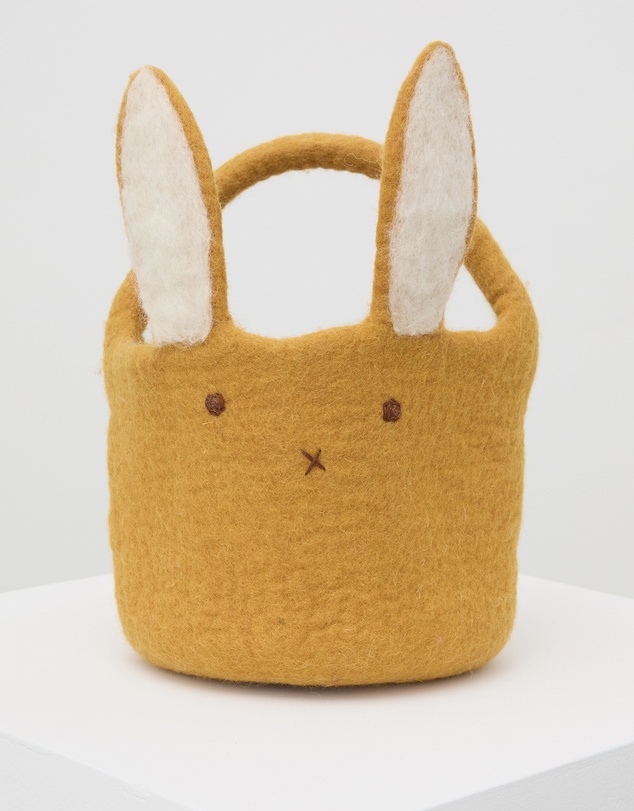 Phile - Easter Bunny Basket - Mustard
