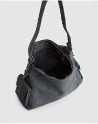 Evity - Narda Leather Pocket Hobo Bag