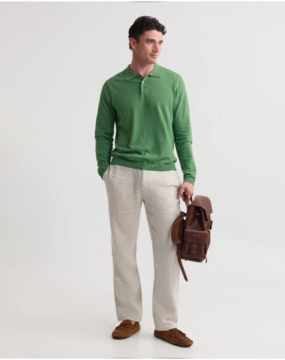 Oxford - Thomas Linen Blend Polo