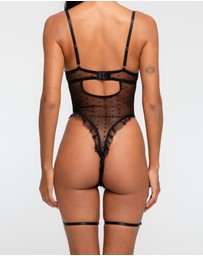 One Empire - Carmen Black Bodysuit