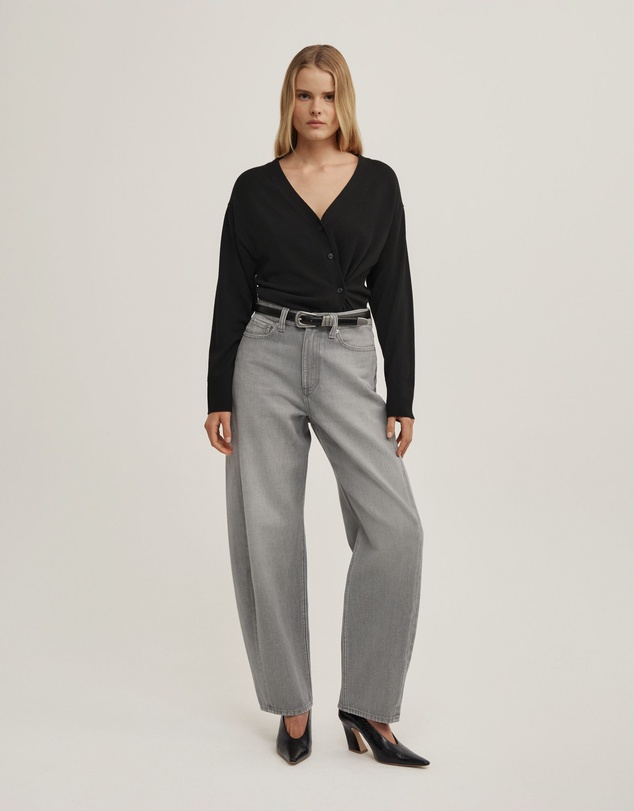 Witchery - Asymmetric Wrap Knit Cardigan