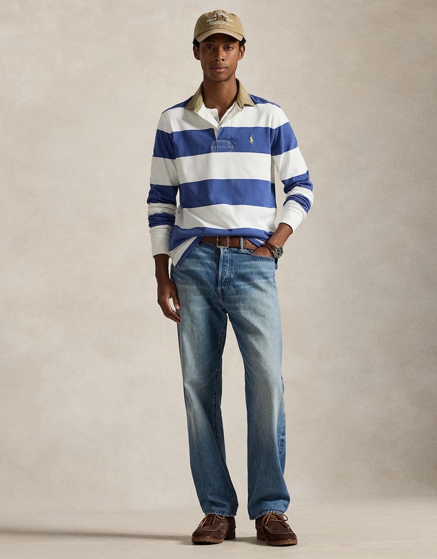 Polo Ralph Lauren - Classic Fit Khaki-Collar Rugby Shirt