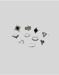 KAJA Clothing - Bacca Rings 10pcs