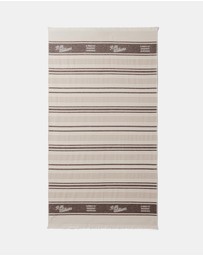 R.M.Williams - Striped Script Towel