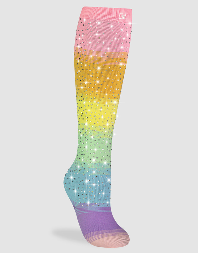 Crazy Skates - Crazy Socks Diamond Magic Knee High Socks
