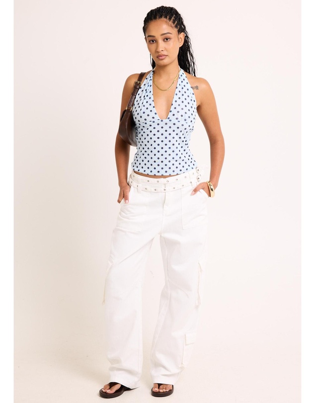 Alice In The Eve - Ava Slinky Plunge Top