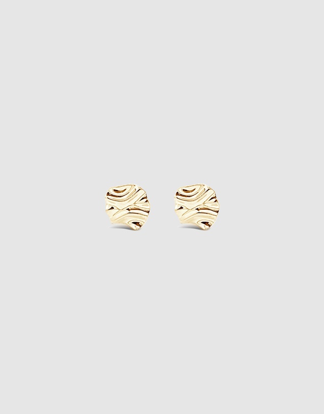 Ichu - Arctic Earrings Gold