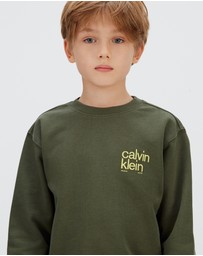 Calvin Klein Jeans - Boys Relaxed Back Print Sweatshirt