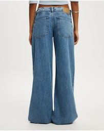 Cotton On - Low Rise Wide Jeans