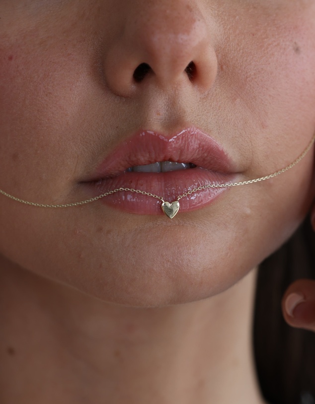 Luna Rae - Solid Gold - Little Heart Necklace