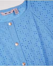 NONO - Siggy Fully Embroidered Dress - Kids-Teens