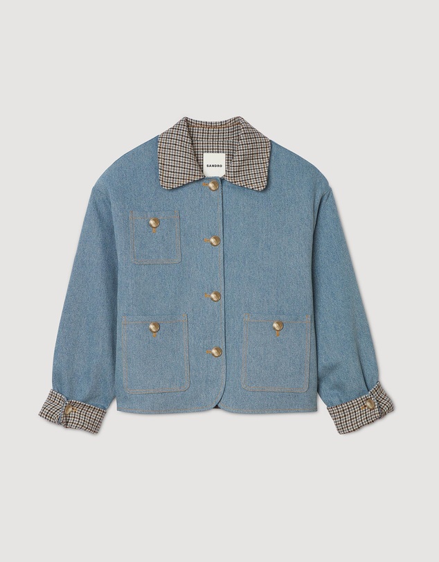 Sandro - Elias Denim Jacket