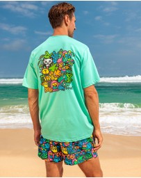Boardies - Boardies Munday Jungle Mid Length Swim Shorts