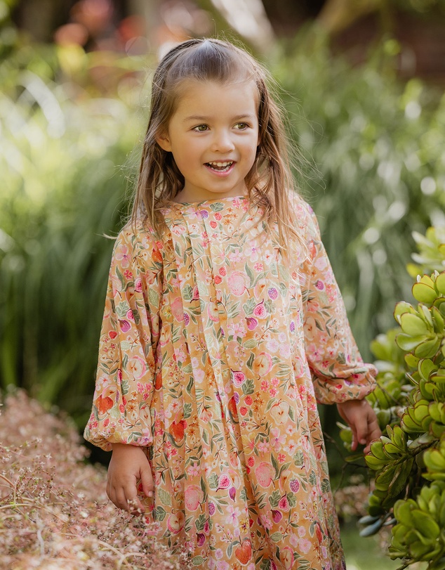 Bebe by Minihaha - Orchard Bloom Dress 3-7 Yrs