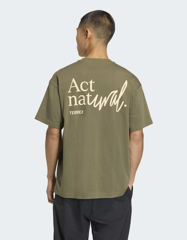 adidas Performance - TERREX ACT NATURAL GRAPHIC T-SHIRT Mens