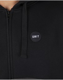 UNIT - UNIT Border Mens Zip Thru Hoodie