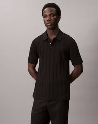 Calvin Klein - Variegated Rib Classic Polo Shirt