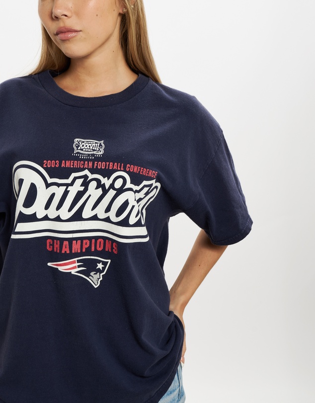 Vintage by The Real Deal - Pre Loved - Vintage NFL New England Patriots Tee