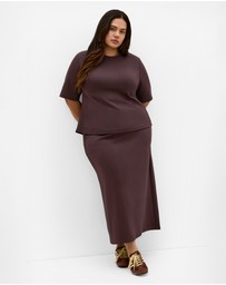 City Chic - Mae Midi Skirt