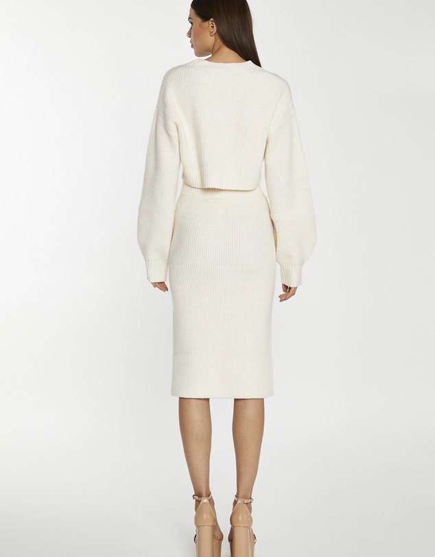 Glamorous - Knitted pencil skirt