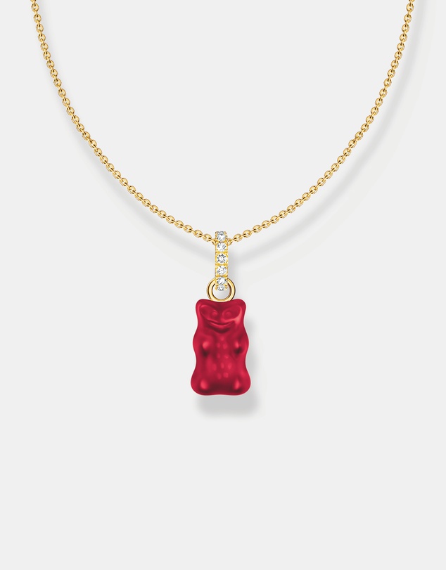 THOMAS SABO - HARIBO Strawberry Red Bear Necklace