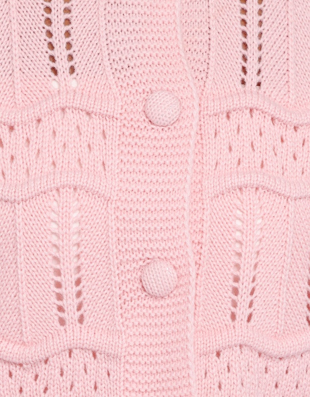 Petal & Pup - Aidy Crop Button Front Cardigan - Pink