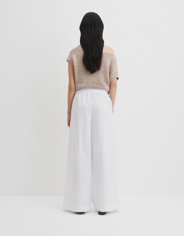 Country Road - Organically Grown Linen Pull-on Pant