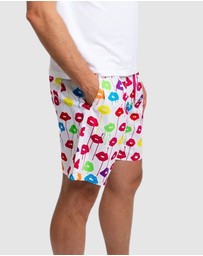 Sant And Abel - Men's Drawbertson Drippy Lips Sleep Shorts