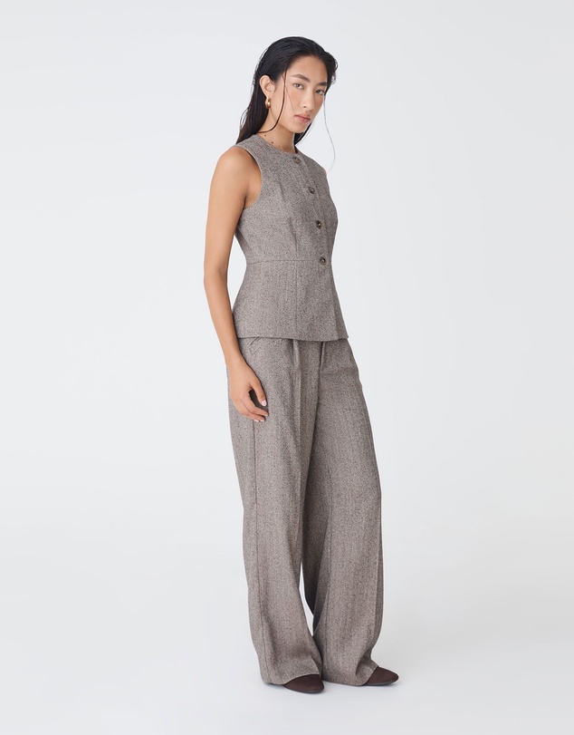 Forcast - Nevada Herringbone Vest