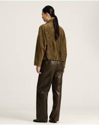 IDA+S - Nico Suede Leather Jacket