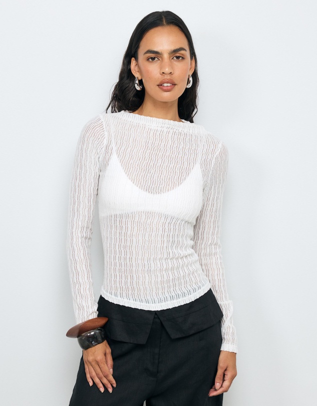 AERE - Valentina Long Sleeve Top